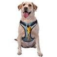 thumbnail image 1 of Fotbe Monk Walking On Water Pattern Dog Harness, No-Pull Pet Harness with 2 Leash Clips, Adjustable Soft Padded Dog Vest with Easy Control Handle for Large Dogs-X-Large, 1 of 6