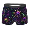 thumbnail image 1 of Fotbe Multi-colored Spiders Men’s Total Support Pouch Boxer Briefs, X-Temp Cooling, Moisture-Wicking Underwear, Regular, Long-leg and Trunk-Medium, 1 of 9
