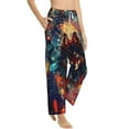 thumbnail image 1 of Fotbe Mystic Wolf Dreamcatcher Women's Pajama Pants,Sleepwear Pants,Pj Bottoms Drawstring And Pockets-Large, 1 of 7