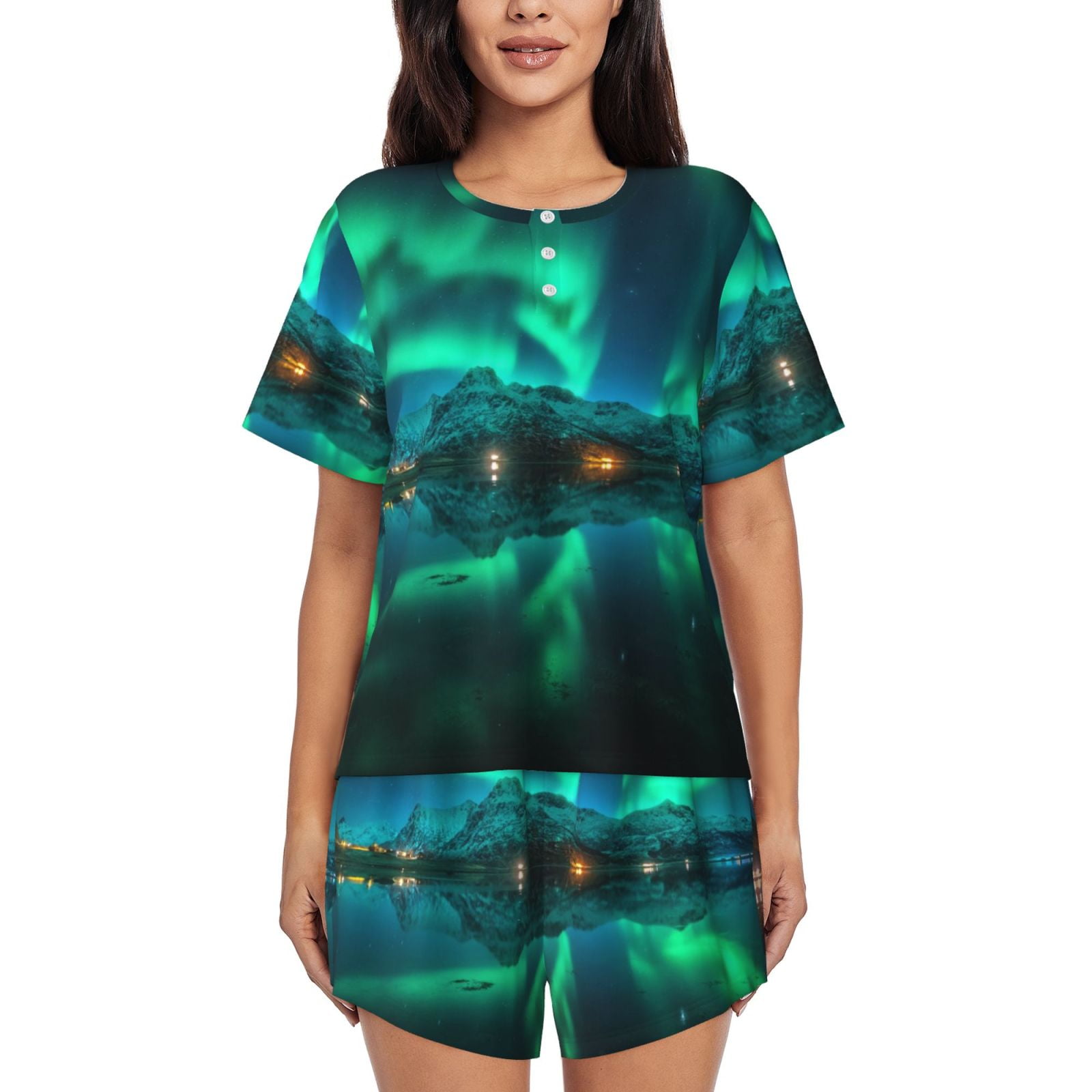 WOMEN'S SLEEPY PANTS - NORTHERN NIGHTS