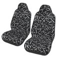 thumbnail image 1 of Fotbe Numbers Pattern Automotive Seat Covers for Cars Trucks and SUVs – Car Seat Covers for Front Seats,Protective Seat Covers,Vehicle Seat Covers, Set of 2, 1 of 9