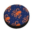 thumbnail image 1 of Fotbe Octopus Spare Tire Cover Thickening Universal Fit for Jeep, Trailer, RV, SUV, Truck, Tough Tire Wheel Soft Cover-15 inch, 1 of 9
