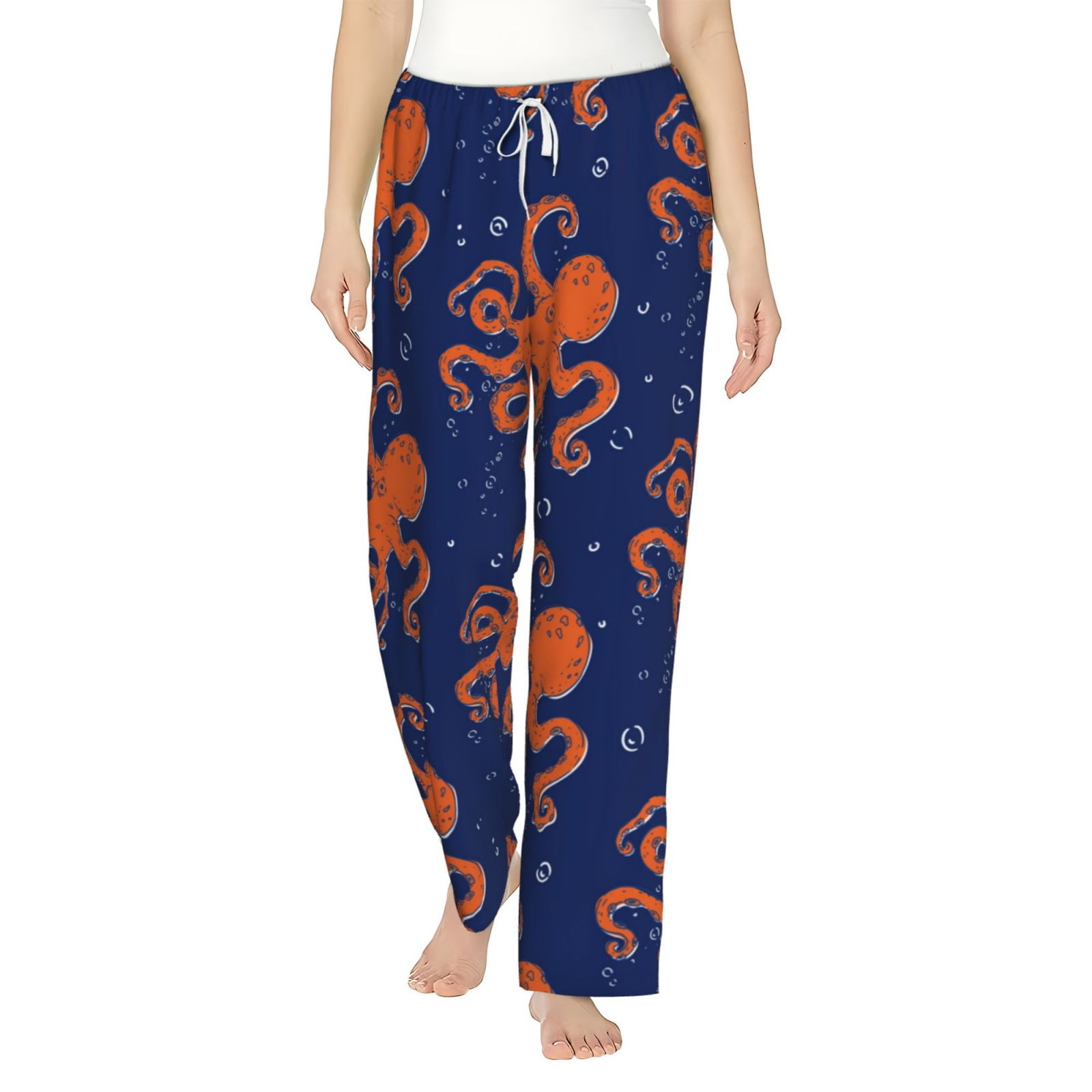 Pyjama Octopus Fotbe Octopus Women's Pajama Pants,Sleepwear Pants,Pj Bottoms ...