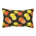 thumbnail image 1 of Fotbe Orange Lemon Pillow Cases - Envelope Closure - Luxury, Extra Soft, Cooling Pillow Covers - Wrinkle, Fade, Stain Resistant-14"x20", 1 of 8