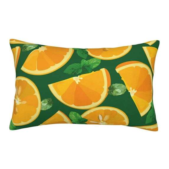 Fotbe Orange Pillow Cases - Envelope Closure - Luxury, Extra Soft, Cooling Pillow Covers - Wrinkle, Fade, Stain Resistant-20"x30"