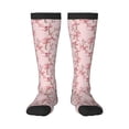thumbnail image 1 of Fotbe Orchids Flowers print Women's Men's Novelty Crew Socks Cotton Socks Knee High Socks for Walking,Running,Nurses,Pregnancy, 1 of 9