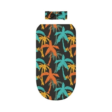 Fotbe Palm Trees Pattern Baby Swaddle Sleep Sacks - Newborn Swaddle Sack, Swaddles for Newborns,Baby Sleep Sack, Baby Swaddle Blanket Wrap,Baby Essentials