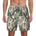 thumbnail image 1 of Fotbe Palm Trees and Tropical Men’s Swim Trunks Quick Dry Swim Shorts Board Shorts with Mesh Lining-Medium, 1 of 9