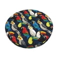 thumbnail image 1 of Fotbe Parrot Stool Covers Round,Waterproof Round Bar Stool Covers Bar Chair Covers Washable Stool Cushion Slipcover for 12-14 Inch Chair-14 inch, 1 of 7