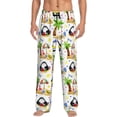 thumbnail image 1 of Fotbe Penguins On The Beach Men's Pajama Pants,Sleepwear Pants,Pj Bottoms Drawstring And Pockets-Medium, 1 of 7