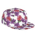 thumbnail image 1 of Fotbe Peonies Flat Bill Visor Cap Classic Snapback Hat Polyester Foam Trucker Hat Trucker Cap Adjustable Baseball Cap, 1 of 9