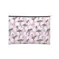 thumbnail image 1 of Fotbe Pineapple Flamingo Reusable Cosmetic Bag Makeup Bag for Women Large Travel Cosmetic Pouch Girls' Make Up Organizer, 1 of 8