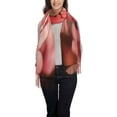 thumbnail image 1 of Fotbe Pink Butterfly Print Womens Fall Winter Scarf Tassel Soft Warm Blanket Scarves Womens Shawl Wraps, 1 of 8