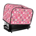 thumbnail image 1 of Fotbe Pink Christmas Cheer for Two Slice Toaster Cover, Fingerprint Protector, Super Soft Appliance Cover And Dust Cover,Bread Dust Cover & Fingerprint Protection, 1 of 7