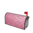 thumbnail image 1 of Fotbe Pink Glitter Mailbox Covers Post Letter Box Cover Garden Decor Standard Size-21x18 in, 1 of 1