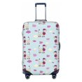 thumbnail image 1 of Fotbe Poodle Dog Luggage Cover Protector,Suitcase Protector,Scratch and Dirt Resistant,Fits 18-32 Inch Luggage-Large, 1 of 8