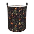 thumbnail image 1 of Fotbe Pumpkin Plant Garden Pattern Laundry Basket with Handles, Waterproof Large Laundry Hamper, Wash Bag for Corner Dorm, Rolling Laundry Basket with Handles-Medium, 1 of 6