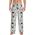 thumbnail image 1 of Fotbe Puppy Men's Pajama Pants,Sleepwear Pants,Pj Bottoms Drawstring And Pockets-Large, 1 of 7