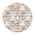 thumbnail image 1 of Fotbe Puppy Pattern Christmas Tree Skirt, Tree Skirts Plush Christmas Decorations, Christmas Tree Skirts Xmas Decorations Holiday Party Decor-48", 1 of 6