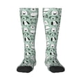 thumbnail image 1 of Fotbe Puppy print Women's Men's Novelty Crew Socks Cotton Socks Knee High Socks for Walking,Running,Nurses,Pregnancy, 1 of 9