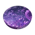thumbnail image 1 of Fotbe Purple Bubble Abstract Art Stool Covers Round,Waterproof Round Bar Stool Covers Bar Chair Covers Washable Stool Cushion Slipcover for 12-14 Inch Chair-13 inch, 1 of 7