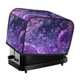 thumbnail image 1 of Fotbe Purple Bubble Abstract Art for Two Slice Toaster Cover, Fingerprint Protector, Super Soft Appliance Cover And Dust Cover,Bread Dust Cover & Fingerprint Protection, 1 of 7