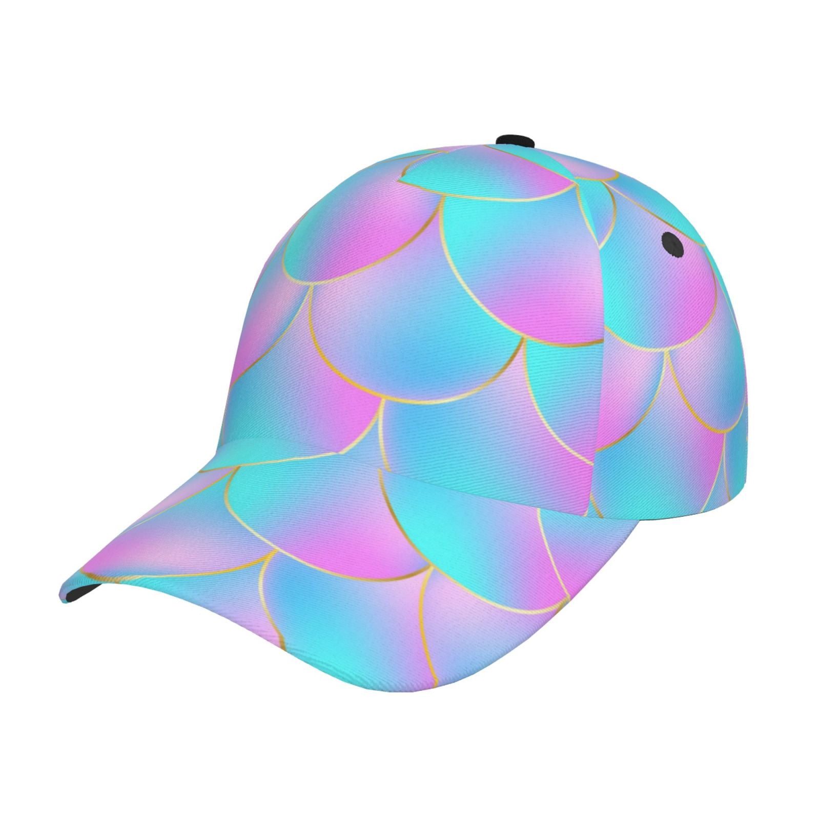 Fotbe Purple Dragon Scales Baseball Cap, Purple Dragon Scales Print Dad ...
