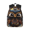 thumbnail image 1 of Fotbe Quirky Owl With Glasses Lightweight Casual Laptop Backpack for Men and Women, Daily use Waterproof backpack, Backpack for College, 1 of 7