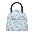 thumbnail image 1 of Fotbe Rabbit And Butterfly Pattern Lunch Bag, Insulated Lunch Box, Small Leakproof Cooler Food Lunch Containers Reusable High Capacity Lunch Tote Bags for Work, Travel, Outdoor, 1 of 1
