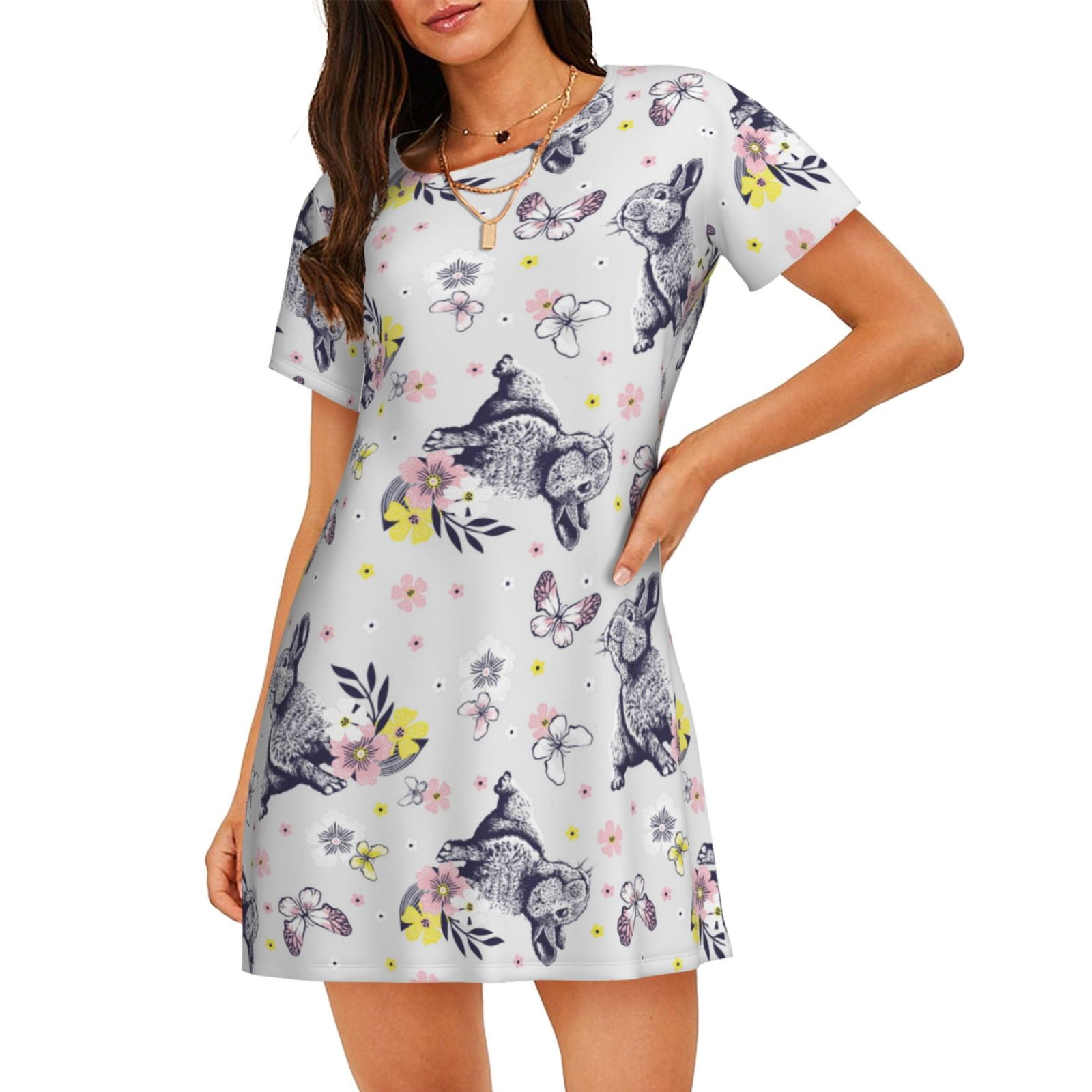Patricia Butterfly Short Nightgown main image 1