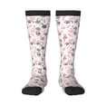 thumbnail image 1 of Fotbe Rabbit And Carrot print Women's Men's Novelty Crew Socks Cotton Socks Knee High Socks for Walking,Running,Nurses,Pregnancy, 1 of 8
