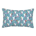 thumbnail image 1 of Fotbe Rabbit And Rainbow Pillow Cases - Envelope Closure - Luxury, Extra Soft, Cooling Pillow Covers - Wrinkle, Fade, Stain Resistant-14"x20", 1 of 8