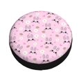 thumbnail image 1 of Fotbe Rabbit Face Spare Tire Cover Thickening Universal Fit for Jeep, Trailer, RV, SUV, Truck, Tough Tire Wheel Soft Cover-15 inch, 1 of 1