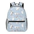 thumbnail image 1 of Fotbe Rabbit Is Eating Carrots Pattern Casual Backpack for School, Travel, and Outdoor Activities - Durable, Lightweight, and Comfortable, 1 of 5