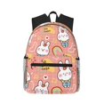 thumbnail image 1 of Fotbe Rabbit So Cute Lightweight Casual Laptop Backpack for Men and Women, Daily use Waterproof backpack, Backpack for College, 1 of 7