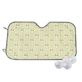 thumbnail image 1 of Fotbe Rabbit With Tie Car Windshield Sunshade | Sun Visor Protector Front Window Shade, Keeps Out UV Rays, Keeps Your Vehicle Cool-, 1 of 7