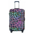 thumbnail image 1 of Fotbe Rainbow Animal Skin Luggage Cover Protector,Suitcase Protector,Scratch and Dirt Resistant,Fits 18-32 Inch Luggage-X-Large, 1 of 9