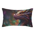 thumbnail image 1 of Fotbe Rainbow Scales Fantasy Dragon Pillow Cases - Envelope Closure - Luxury, Extra Soft, Cooling Pillow Covers - Wrinkle, Fade, Stain Resistant-20"x30", 1 of 8