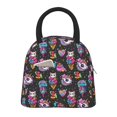 thumbnail image 1 of Fotbe Rainbow Unicorn And Cat Icecream Pattern Lunch Bag, Insulated Lunch Box, Small Leakproof Cooler Food Lunch Containers Reusable High Capacity Lunch Tote Bags for Work, Travel, Outdoor, 1 of 6
