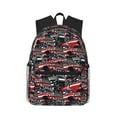 thumbnail image 1 of Fotbe Red And Blue Cars Lightweight Casual Laptop Backpack for Men and Women, Daily use Waterproof backpack, Backpack for College, 1 of 8