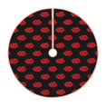 thumbnail image 1 of Fotbe Red Beautiful Lips Pattern Christmas Tree Skirt, Tree Skirts Plush Christmas Decorations, Christmas Tree Skirts Xmas Decorations Holiday Party Decor-48", 1 of 6