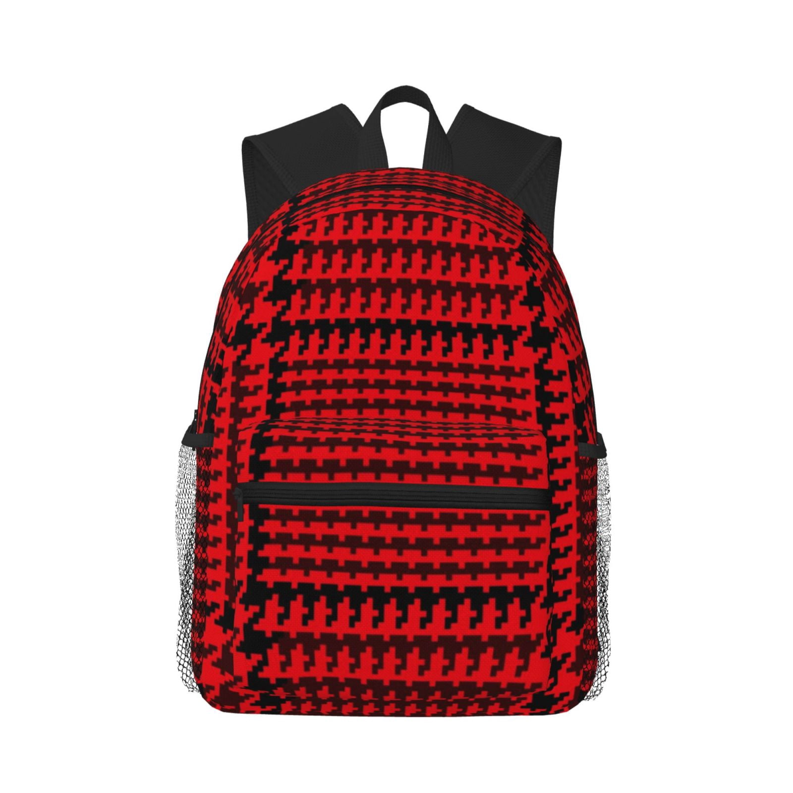 Houndstooth Backpack  Houndstooth Mini Backpack Pet Waste Bag & Treat Holder  main image 4