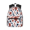 thumbnail image 1 of Fotbe Red Blue Leaves Lightweight Casual Laptop Backpack for Men and Women, Daily use Waterproof backpack, Backpack for College, 1 of 8