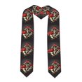 thumbnail image 1 of Fotbe Red Mushrooms Printed Class of 2024 Graduation Stole, 1 of 7