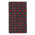 thumbnail image 1 of Fotbe Red Rooster Pattern Premium Towels , (27.5x16in) Lightweight and Highly Absorbent Quick Drying Microfiber Towel, Perfect for Daily Use, 1 of 6