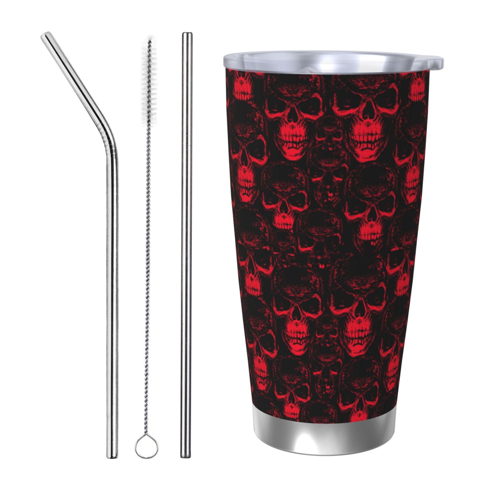 Fotbe Red Skulls 2 Pattern 20 Oz Tumbler Stainless Steel Vacuum fotbe-red-skulls-2-pattern-20-oz-tumbler-stainless-steel-vacuum