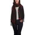 thumbnail image 1 of Fotbe Red Spider Print Womens Fall Winter Scarf Tassel Soft Warm Blanket Scarves Womens Shawl Wraps, 1 of 8