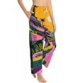 thumbnail image 1 of Fotbe Retro Futuristic Landscape Women's Pajama Pants,Sleepwear Pants,Pj Bottoms Drawstring And Pockets-XX-Large, 1 of 7