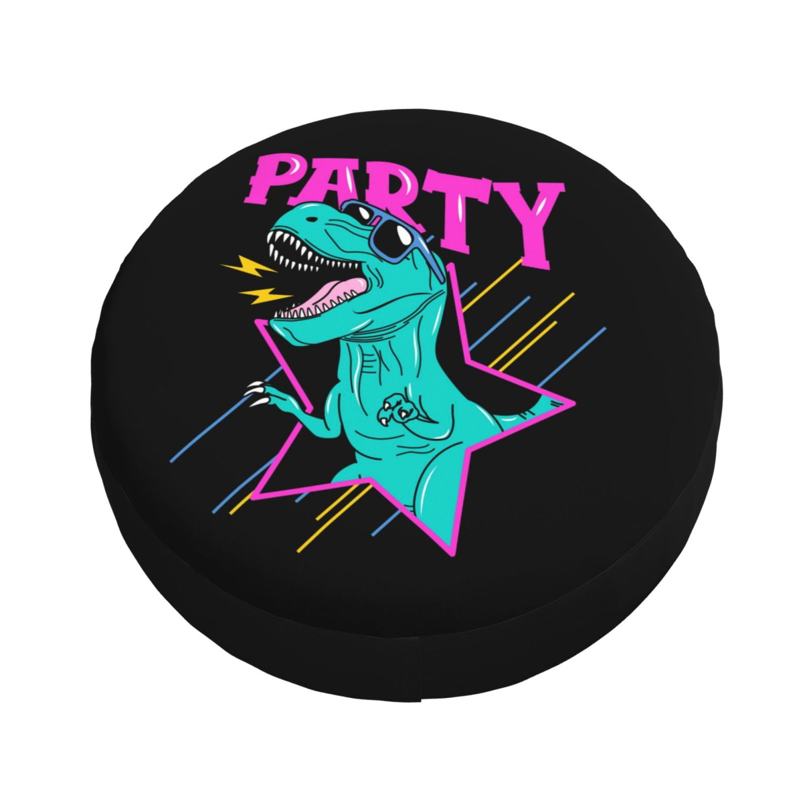 Fotbe Rex Dinosaur With Sunglasses Spare Tire Cover Thickening