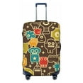 thumbnail image 1 of Fotbe Robot and Monsters Luggage Cover Protector,Suitcase Protector,Scratch and Dirt Resistant,Fits 18-32 Inch Luggage-Small, 1 of 9